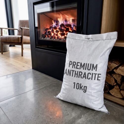 Bags of premium Anthracite coal for sale in Cape Town.