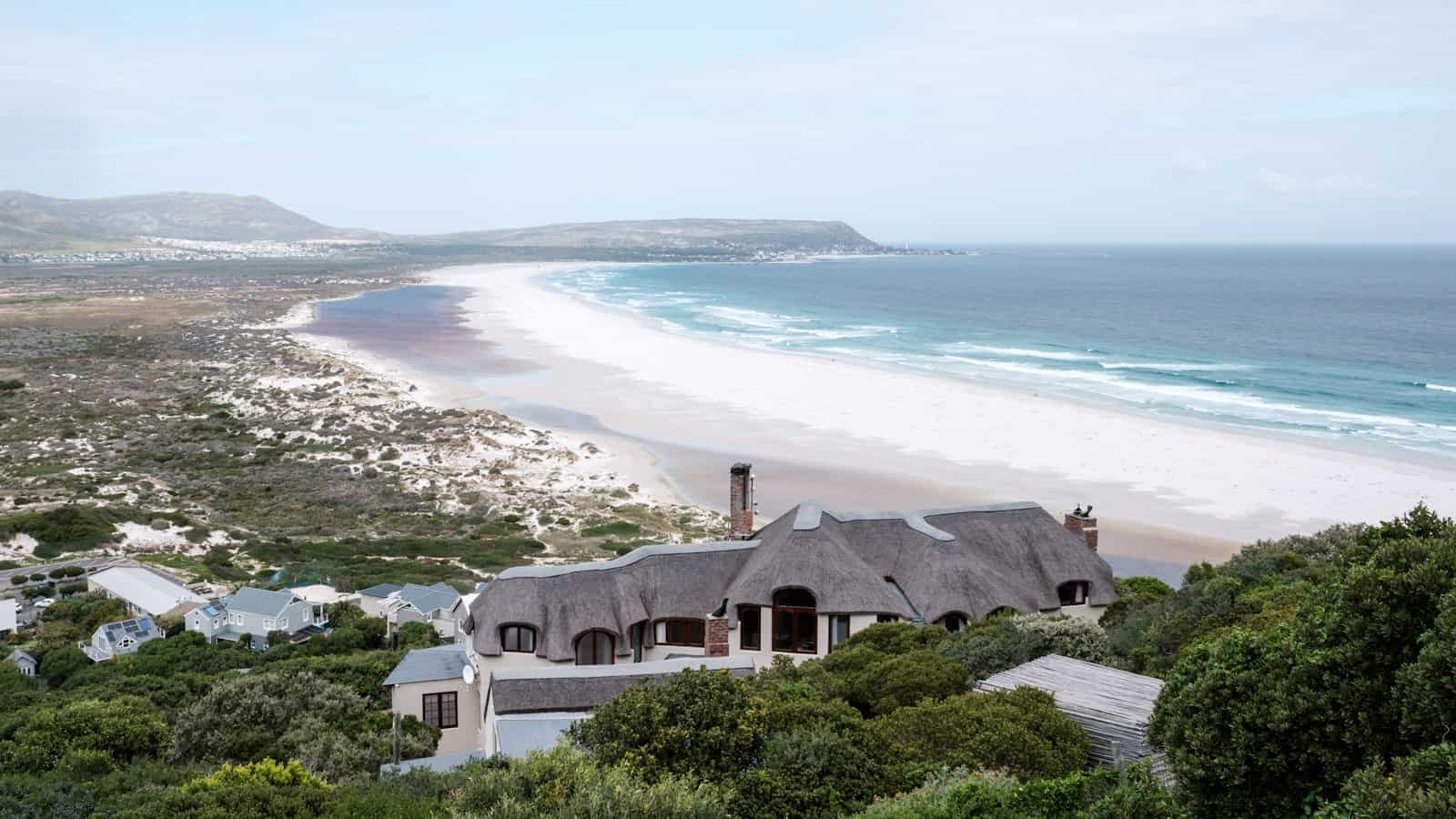 Noordhoek Long Beach with Chapman's Peak beyond