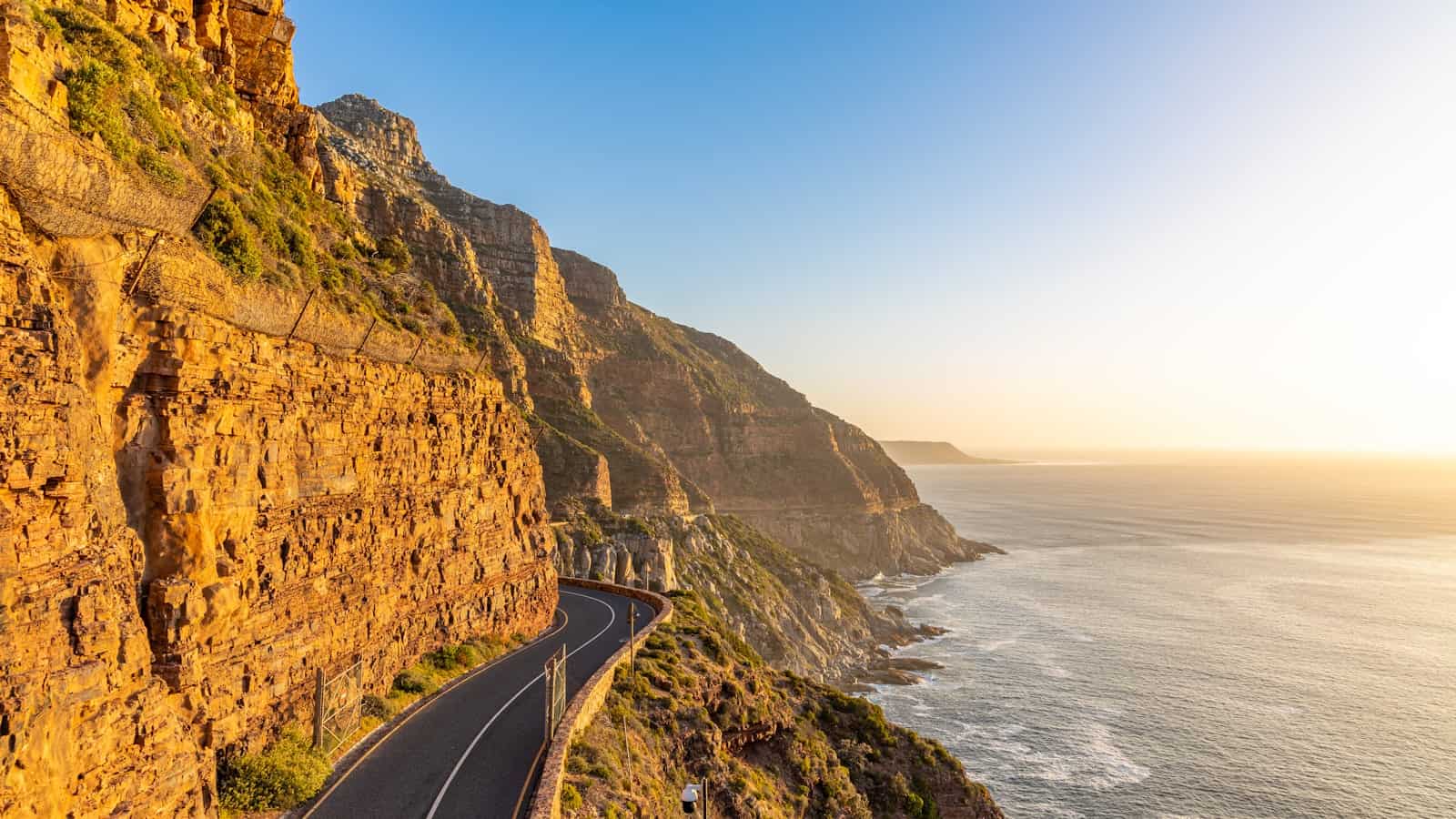Chapman's Peak Drive on the South Peninsula, Cape Town